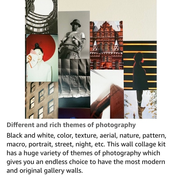 NEW Photo Wall Double-Sided Collage Kit on Different Themes Lacquer Coated Print - Picture 11 of 14